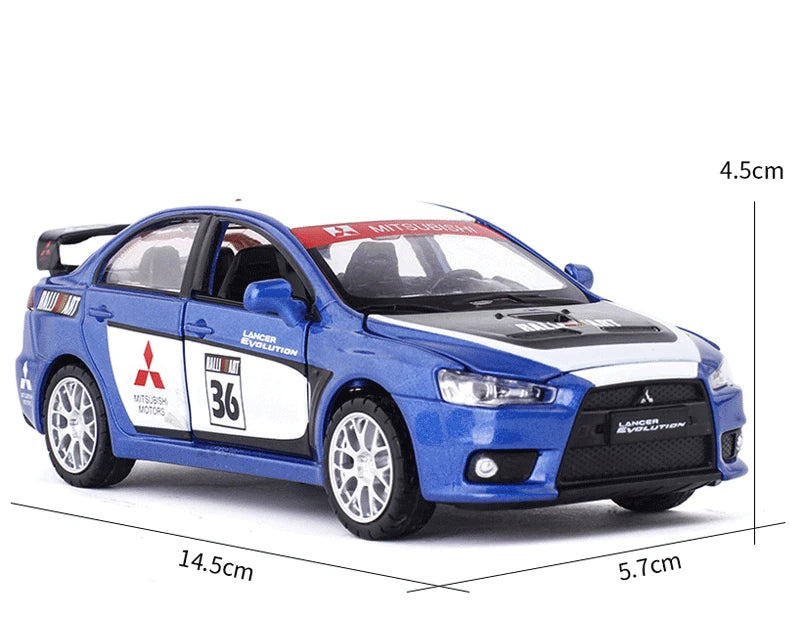 Mitsubishi Lancer Evolution GT3 - Esportivo - Colecionáveis 1:32