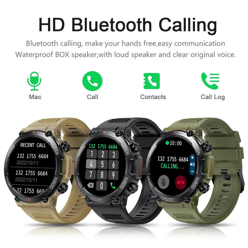 MEVADEN Smartwatch Masculino – 1,39” HD com Chamadas Bluetooth