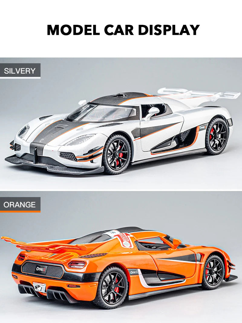 Koenigsegg ONE - Esportivo - Colecionáveis 1:24