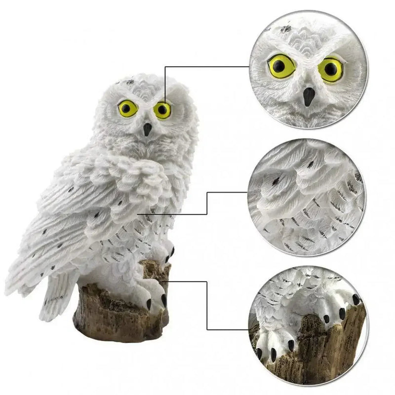 Outdoor Solar Lights Solar Powered LED Owl Garden Lights Owl Animal Lawn Lamps Waterproof Solar Lamp for Christmas Decoration