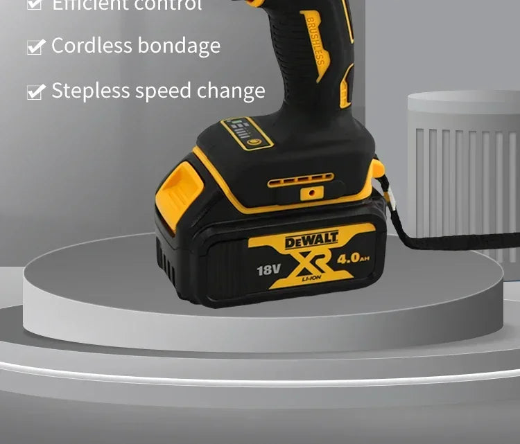 DEWALT DCF921 ATOMIC 20V MAX Cordless Wrench 1/2 in Cordless Impact Wrench Variable Speed Charging Wrench DCF921N with battery