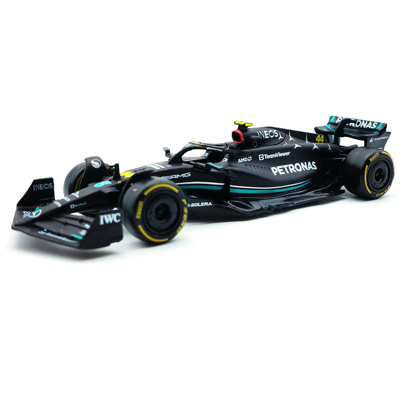 Mercedes 2023 W14 Lewis Hamilton e George Russell - Fórmula 1 - Colecionáveis 1:43