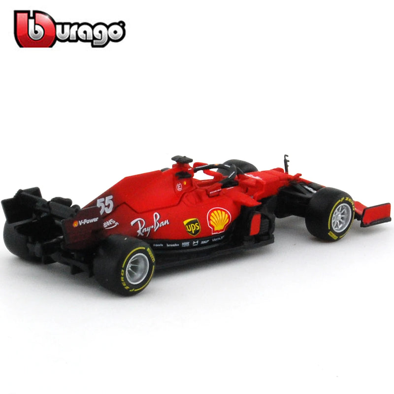 Ferrari 2022 F1-75 Charles Leclerc & Carlos Sainz - Fórmula 1 - Colecionáveis 1:43