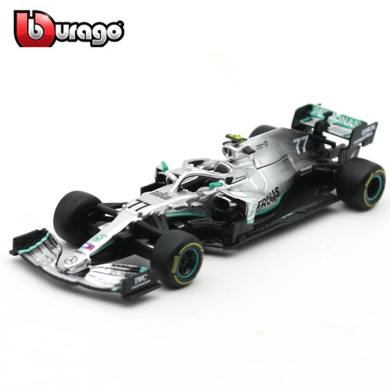 Mercedes 2019 W10 EQ Power Lewis Hamilton e Valtteri Bottas - Fórmula 1 - Colecionáveis 1:43