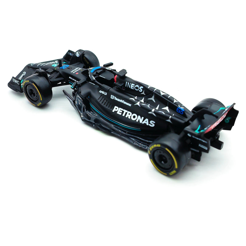 Mercedes 2023 W14 Lewis Hamilton e George Russell - Fórmula 1 - Colecionáveis 1:43