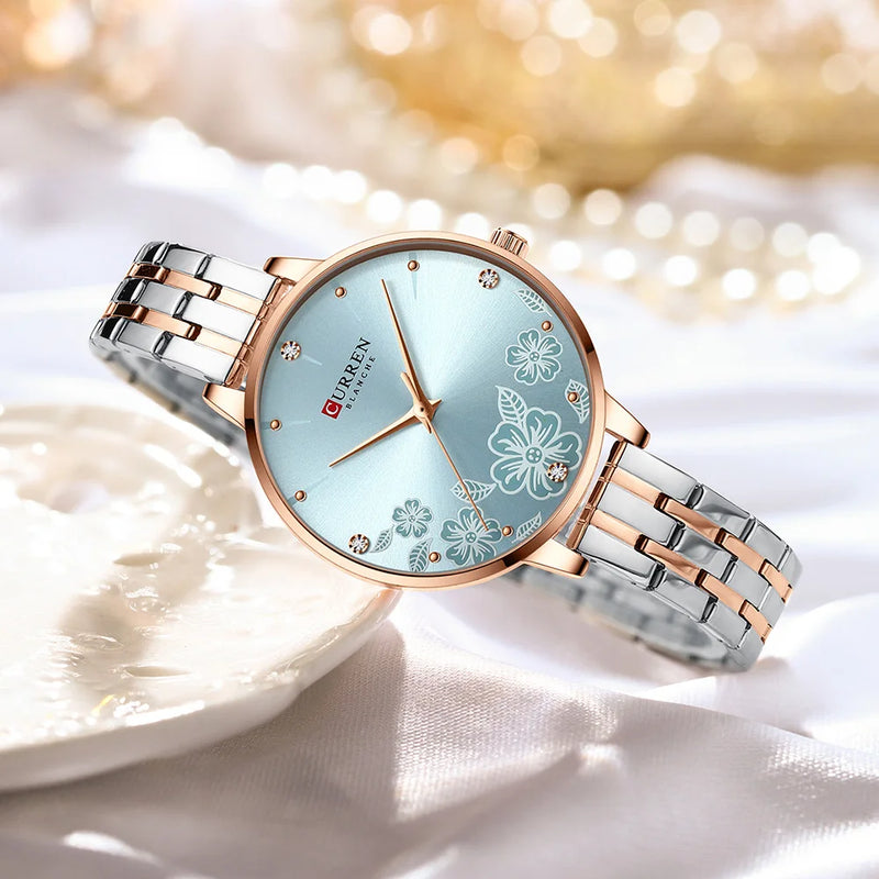 New Fashion Women Watches Top Brand Ladies Luxury Creative Steel Women Bracelet Watches Female Quartz Waterproof Watch Gift