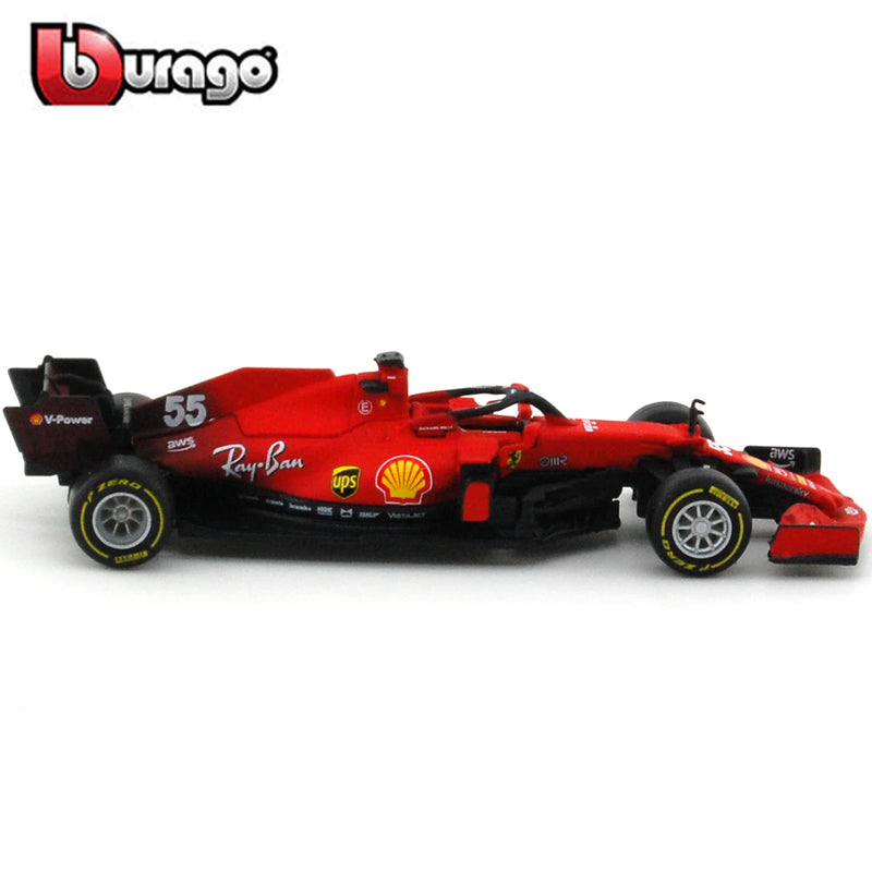 Ferrari 2022 F1-75 Charles Leclerc & Carlos Sainz - Fórmula 1 - Colecionáveis 1:43