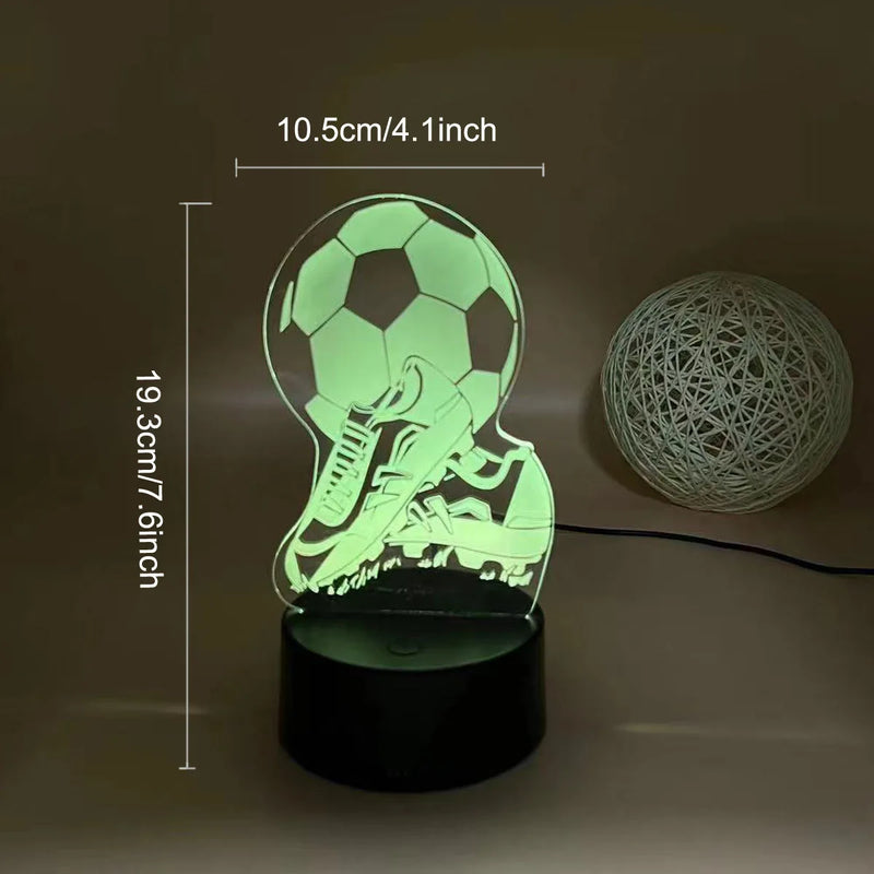 Futebol - Luminária 3D