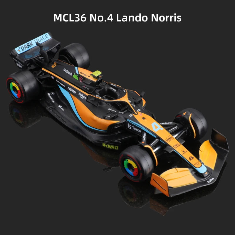 Mclaren 2022 MCL36 Lando Norris & Daniel Ricciardo - Fórmula 1 - Colecionáveis 1: 43