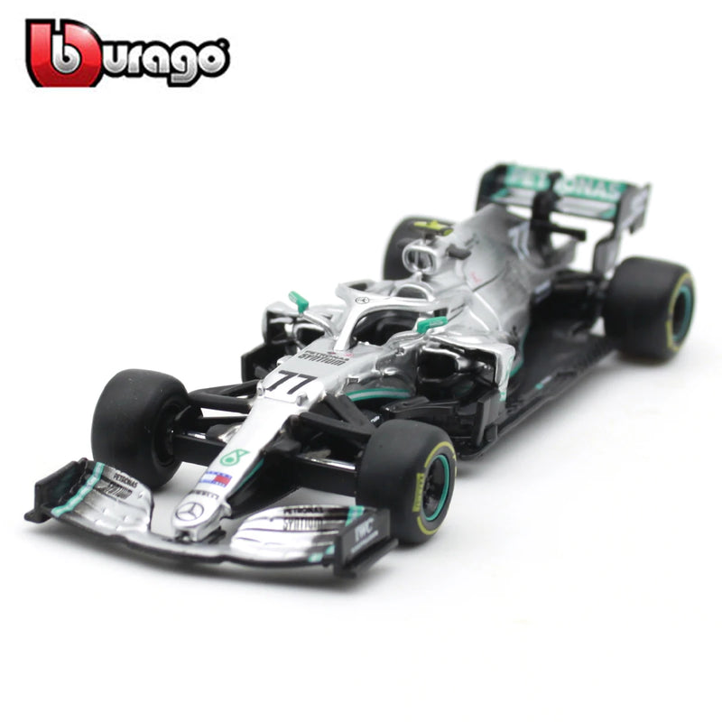 Mercedes 2019 W10 EQ Power Lewis Hamilton e Valtteri Bottas - Fórmula 1 - Colecionáveis 1:43