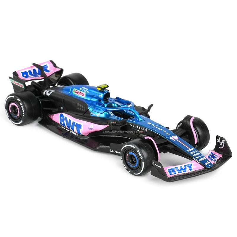 BWT Alpine 2023 A523 Pierre Gasly & Esteban Ocon - Fórmula 1 - Colecionáveis 1:43