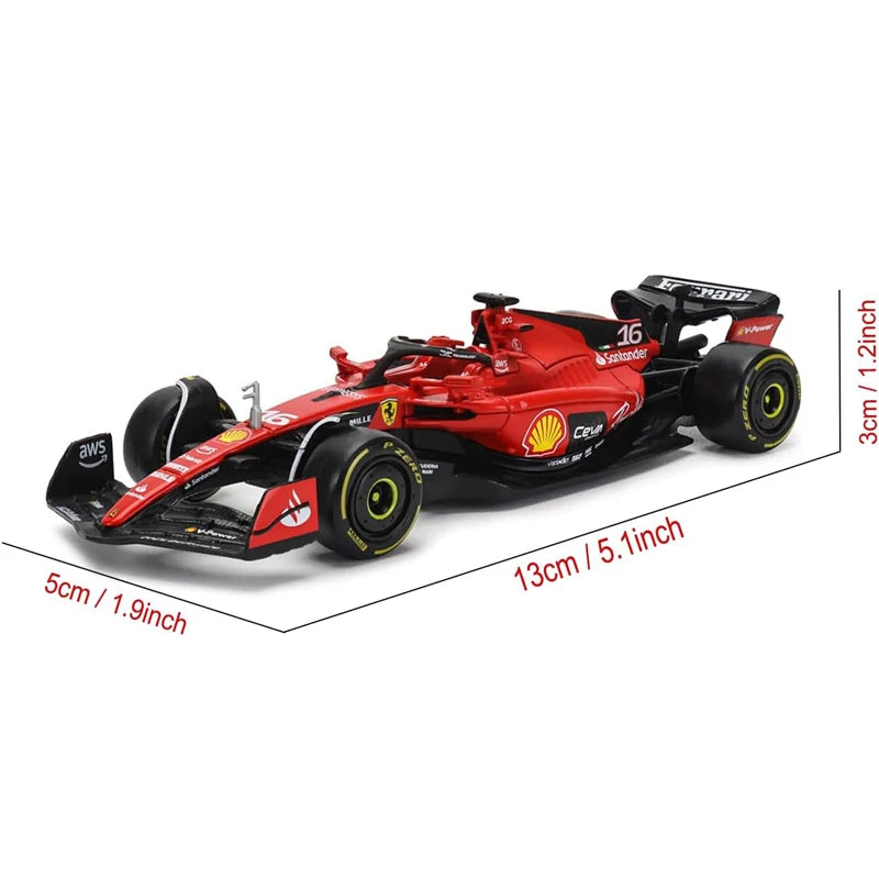 Ferrari 2023 SF23 Charles Leclerc & Carlos Sainz - Fórmula 1 - Colecionáveis 1:43