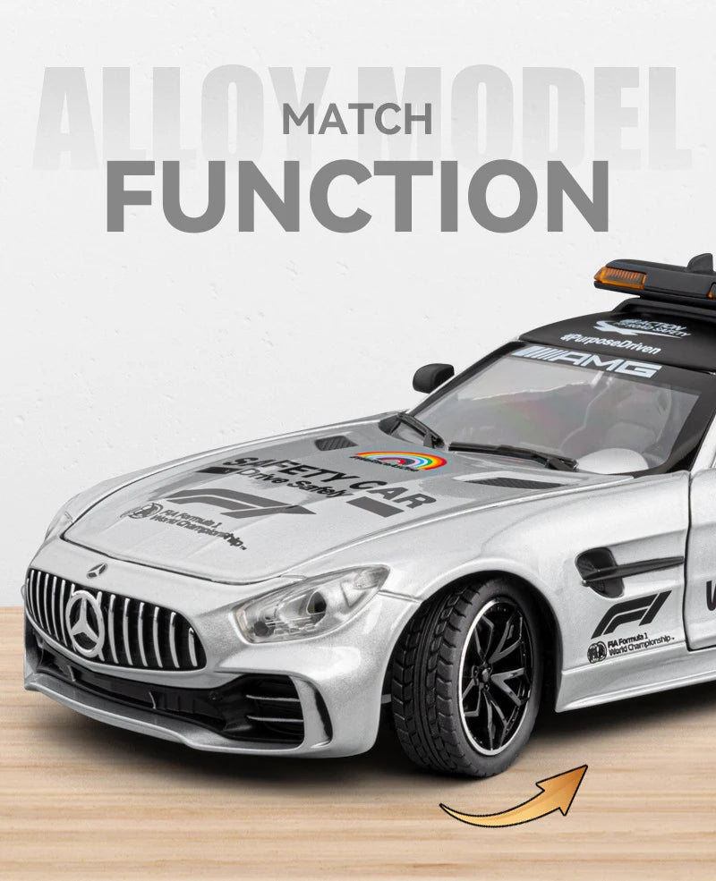 Mercedes GTR Safety Car - Fórmula 1 - Colecionáveis 1:24