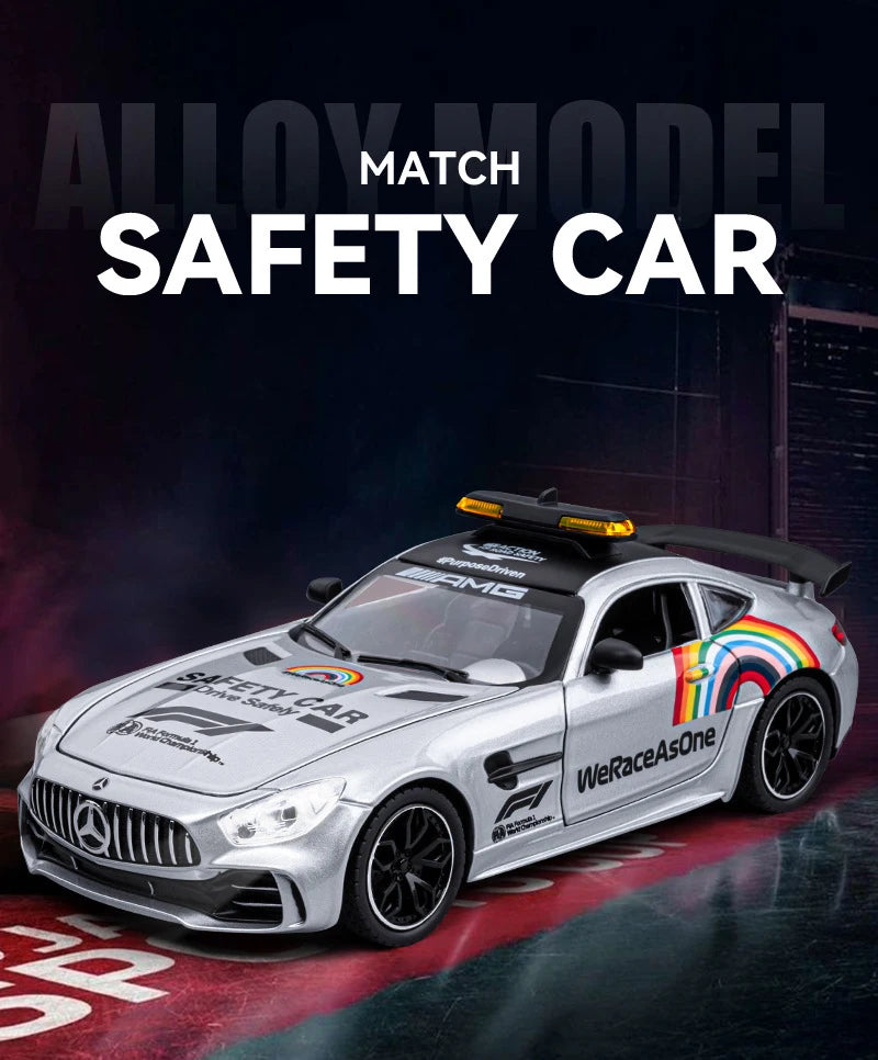 Mercedes GTR Safety Car - Fórmula 1 - Colecionáveis 1:24