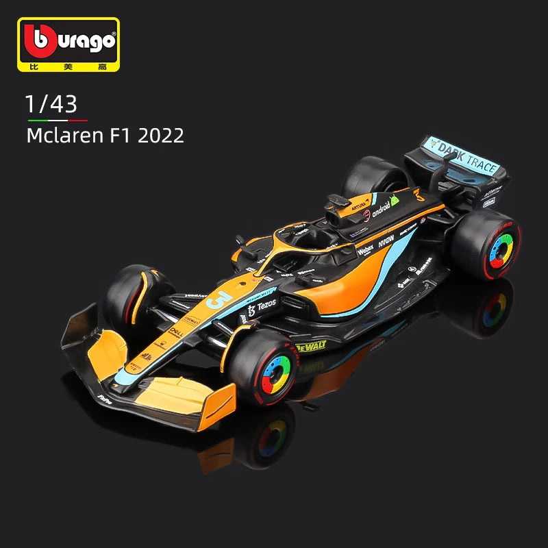 Mclaren 2022 MCL36 Lando Norris & Daniel Ricciardo - Fórmula 1 - Colecionáveis 1: 43