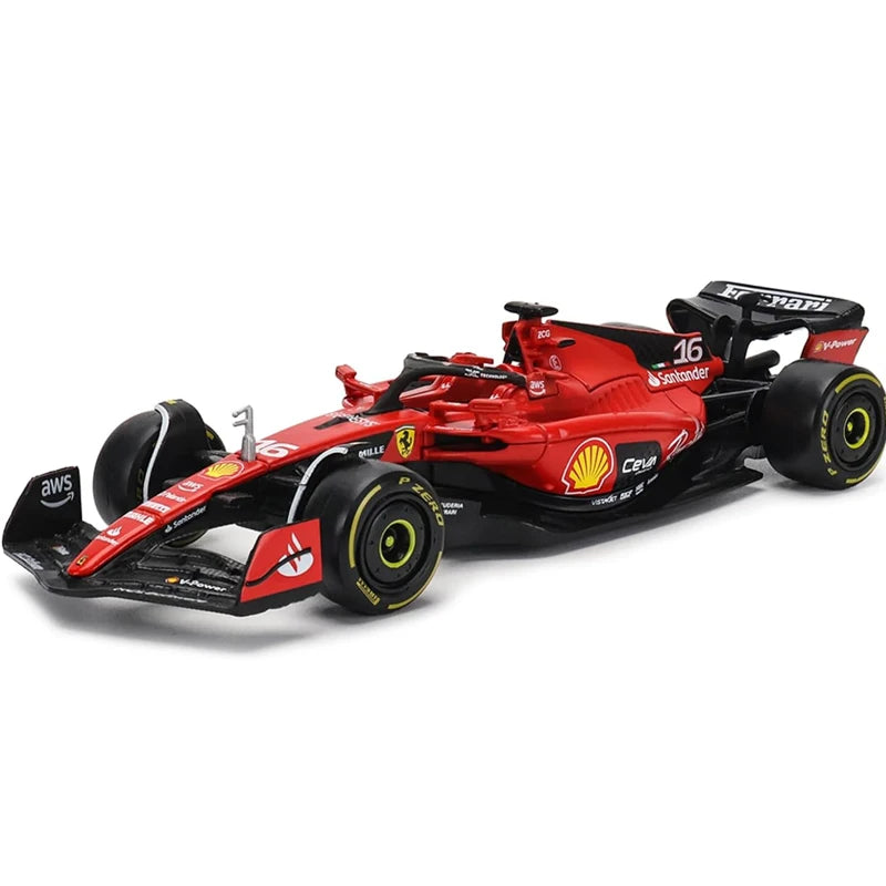 Ferrari 2023 SF23 Charles Leclerc & Carlos Sainz - Fórmula 1 - Colecionáveis 1:43