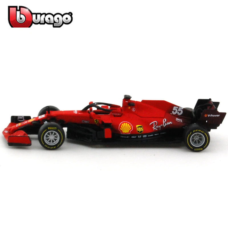 Ferrari 2022 F1-75 Charles Leclerc & Carlos Sainz - Fórmula 1 - Colecionáveis 1:43