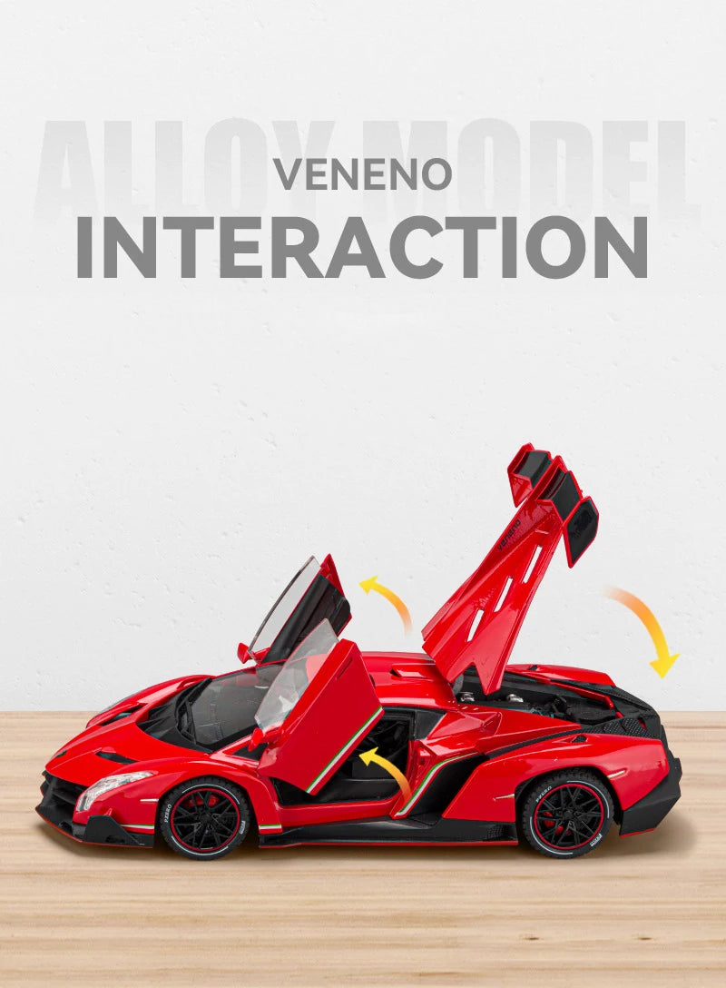 Lamborghini Veneno - Esportivo - Colecionáveis 1:24