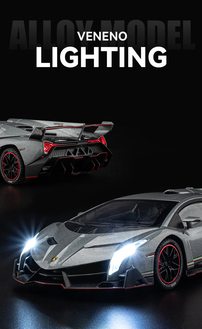 Lamborghini Veneno - Esportivo - Colecionáveis 1:24