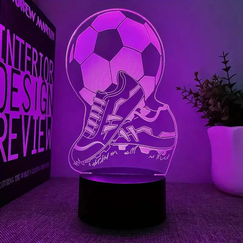 Futebol - Luminária 3D