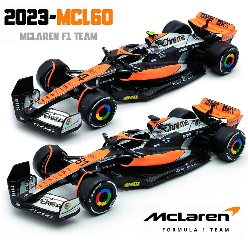 Mclaren 2023 MCL60 Lando Norris & Oscar Piastri - Fórmula 1 - Colecionáveis 1: 43