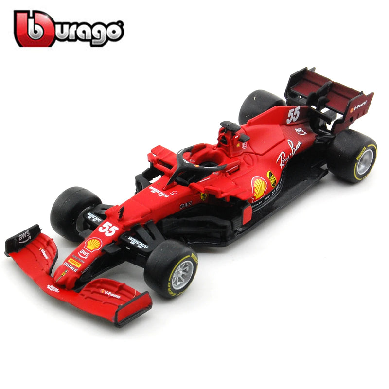 Ferrari 2022 F1-75 Charles Leclerc & Carlos Sainz - Fórmula 1 - Colecionáveis 1:43